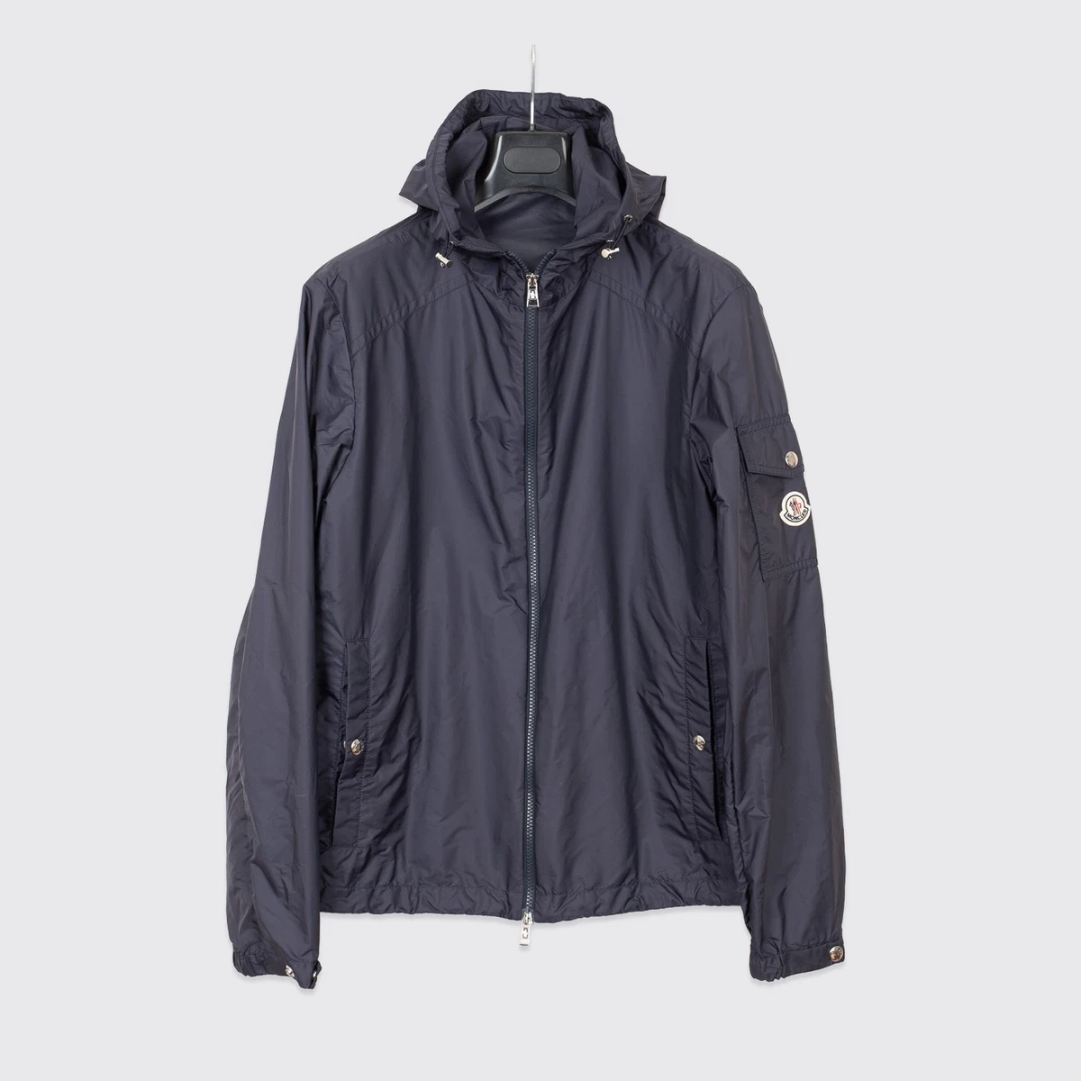 Moncler Blue Windbreaker Coats, Jackets & Vests for Men for Sale
