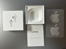 Airpods MXP93LL/A 4th Generation ONLY Box, Inserts, 2 Apple Stickers