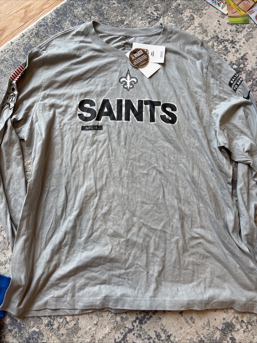 saints salute to service long sleeve