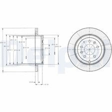 Disque de frein Mazda MAZDA