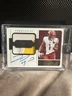 Panini 2022 One Jahan Dotson Rookie Patch Autograph Bronze #35 /49