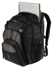 Targus 16" CityGear Commuter Backpack (Black / Gray / Yellow Accents) TBB018-50