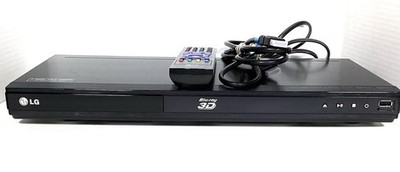 LG BD670 3D Blu ray Player w/OEM Remote + HDMI Cable Excellent Condition!