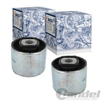 2X Vaico Achslager Buchsen Lagerung AchstrÄGer Hinten Passend FüR Audi 100 A6
