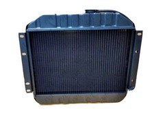 Heavy Duty Copper Fin Radiator Assembly For Jeep CJ340 CJ540 & MM540
