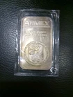 APMEX Silver Bar 1 oz Troy Ounce .999 Fine Silver in Plastic Case