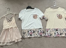 Womens Short Sleeve V Neck Tops Pullover Summer T Shirt Ladies Loose Blouse 3