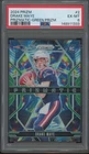 2024 Panini Prizm Prizmatic Green #2 Drake Maye RC Rookie PSA 6