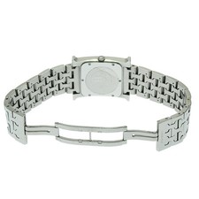 HERMES H Watch HH1.510 SS Orange Quartz Men's Used Wristwatch 3