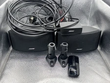 Bose CineMate Series II With Remote 2 Gemstone Speakers, Receiver, Cables No Sub