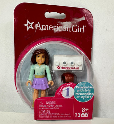 American Girl Collectable Mini Figurine Mega Blocks Age 8+ 13 PCS NEW