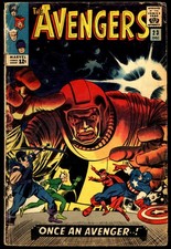 Cover of The Avengers #23