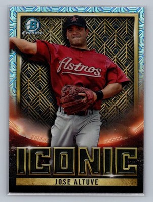 2023 Bowman Chrome Jose Altuve Bowman Iconic #BI-15