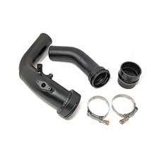 for fit N55 Motor M2 16-19 Charge Air Induction Pipe Kit Aluminum Black