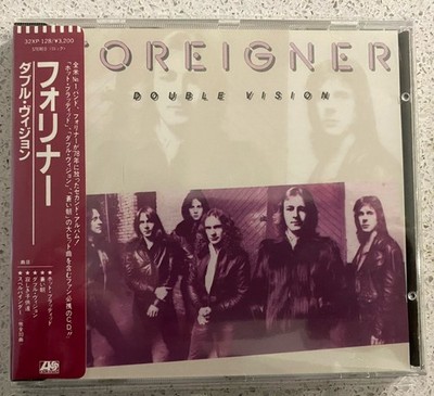 Foreigner    Double Vision (CD) JAPAN OBI 32XP-128 **