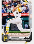 Konnor Griffin RC - First MLB AB is RBI Double - Topps NOW Card 25