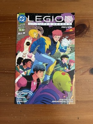 SDCC 2026 DC Legion of Super-Heroes Preview #1 Hayden Sherman Ashcan
