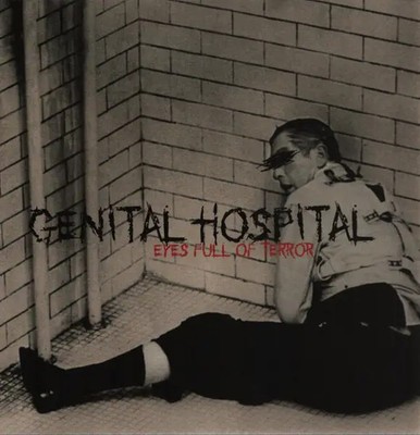 LP Genital Hospital Eyes Full Of Terror CLEAR RED SPLATTER VINYL,, NUMBERED