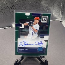 2022 Donruss Optic Glenn Otto Rated Rookie On Card Auto Autograph Green Stars/99