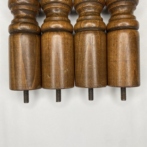 Set of (4) Wooden Replacement Legs for Grafonola by Guild Original - Picture 6 of 15