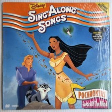 Pocahontas Colors of the Wind Laserdisc DISNEY Sing Along Songs