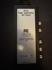 OEM Original Xbox High Definition Advanced AV Pack with Component Cable