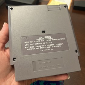 NES RAID ON BUNGELING BAY, SLEEVE, MANUAL AND 5 SCREW CARTRIDGE 1987