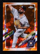 2021 Topps Chrome Sapphire Edition Future Stars Orange 18/25 Jose Urquidy 5m0
