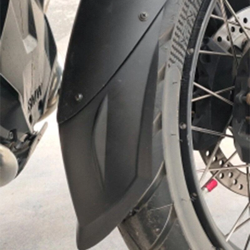 Cubierta de rueda delantera para motocicleta guardabarros protector contra salpicaduras guardabarros universal a prueba de polvo Foto 3 de 4