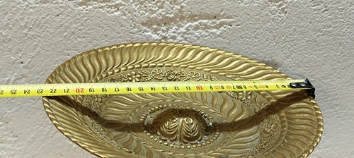 Vintage Art Decko Obstschale Schwere Messing-25402 - Bild 10 von 11