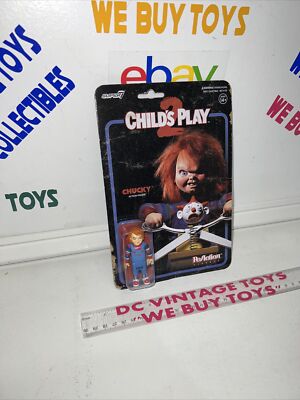 ReAction Super7 Child's Play 2 Chucky 3.75'' Action Figure MOC LAST ONE  