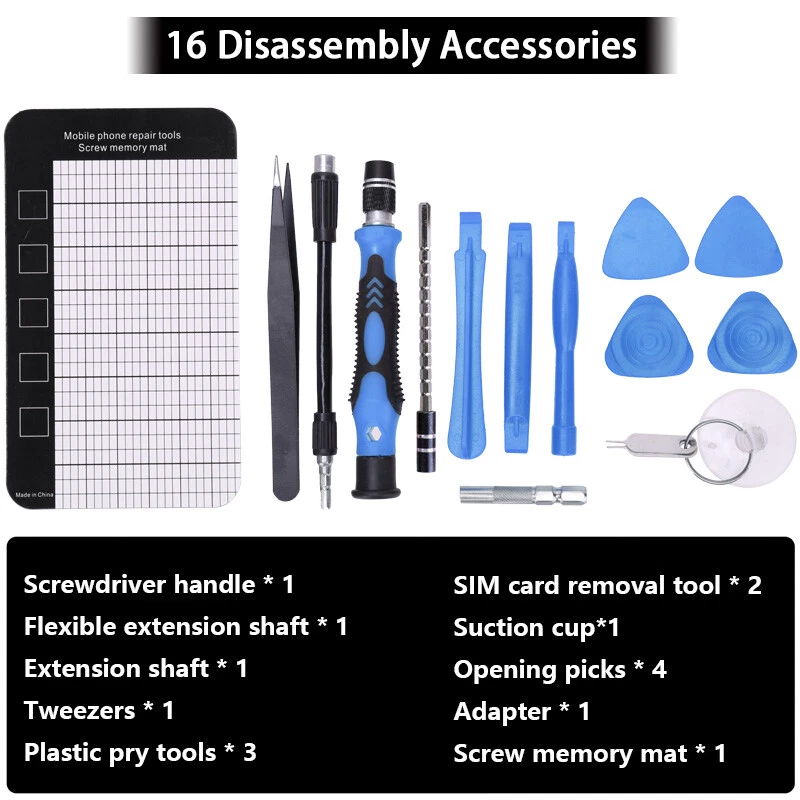 170 In 1 Precision Screwdriver Set Phone Laptop Mobile Device Repair Tool Kit - Image 4 of 4
