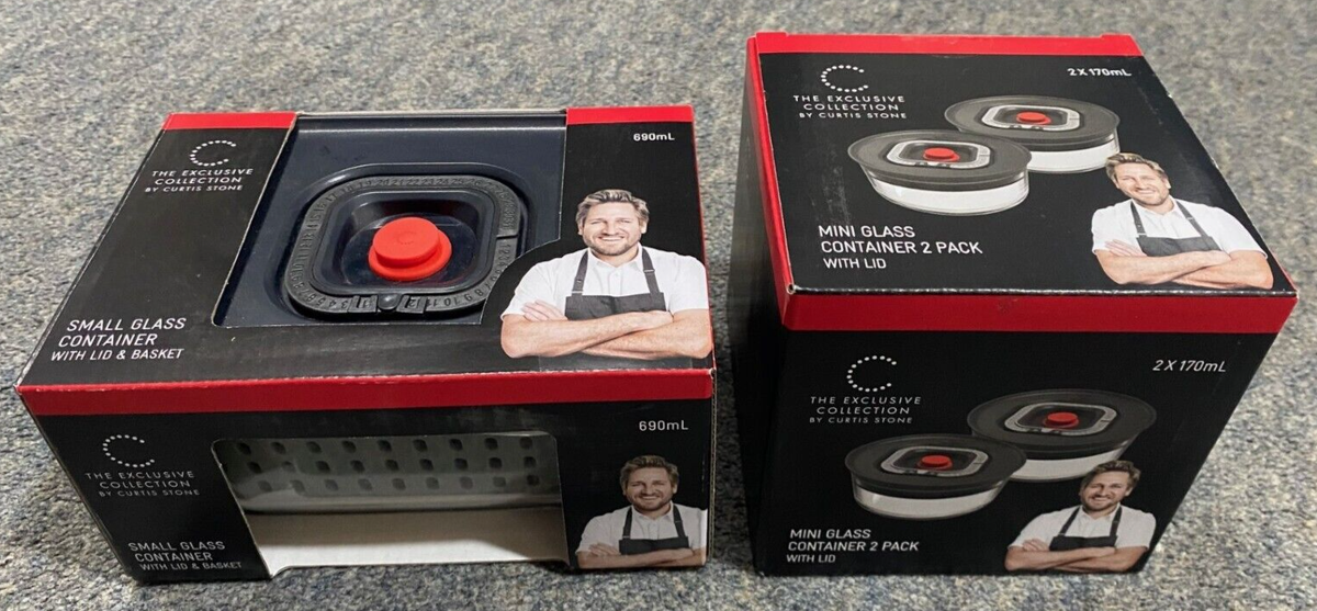 Coles Curtis Stone Glass Cookware x Mini x Small Glass