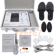 NEW 14 Languages Quantum Magnetic Resonance Health Body Analyzer Massage Therapy