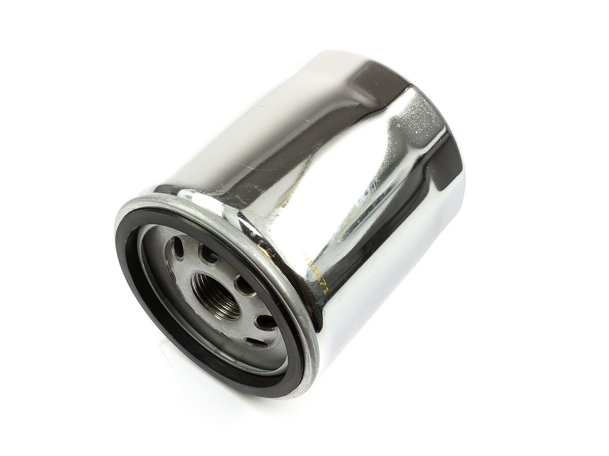 Ölfilter Hiflo chrom HF171C für Buell HarleyDavidson Softail Fat Bob