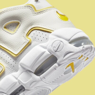 Nike Women's Air More Uptempo Summit White Opti Yellow DM3035-100