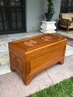 Original Vintage Chinese Carved Camphor Chest -Hong Kong, Luxury Collection/Keys