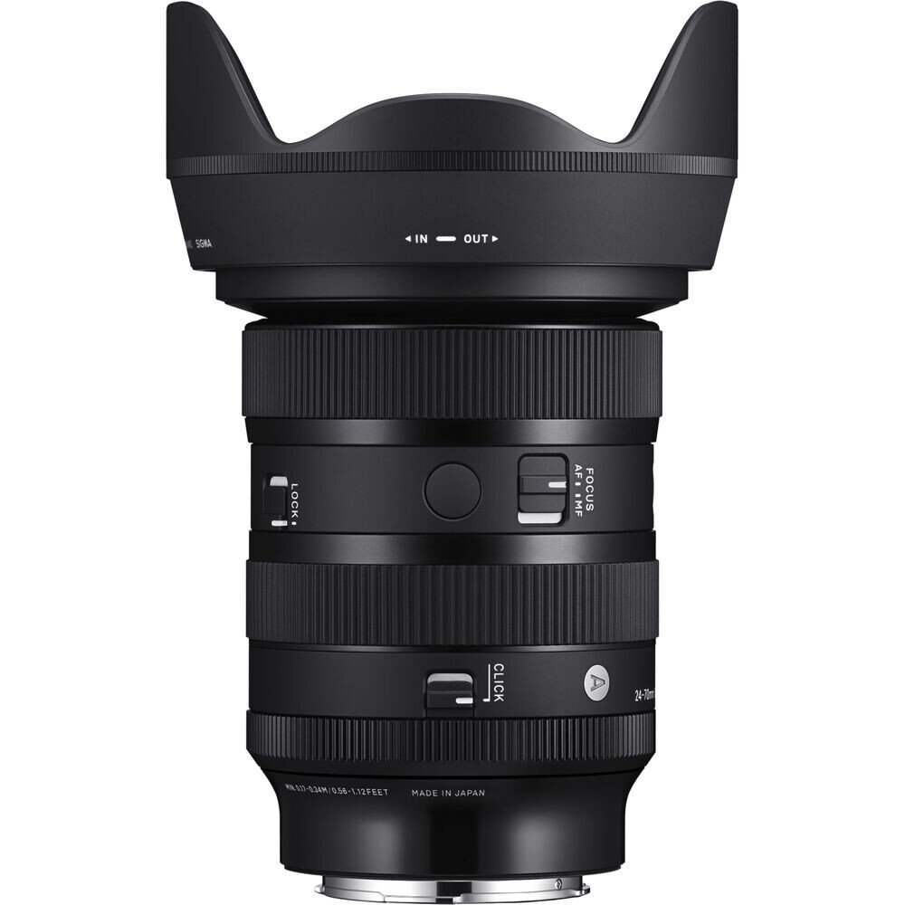 Sigma 24-70mm f/2.8 DG DN II for Sony E. U.S. Authorized