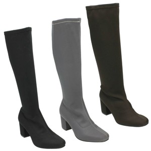 plain knee high boots