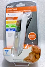 MOBI FeverTrack Ear & Forehead Digital Thermometer w/ Reminder 7+ Features