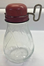 VTG Federal Tool Corp Chicago Red Metal Glass Nut Grinder Chopper  Crank #5110