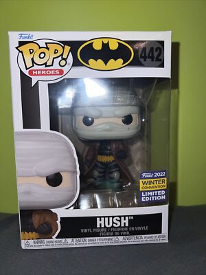 Funko Pop! Vinyl: Hush #442 DC Comics Winter Convention Excl W/ Free Protector