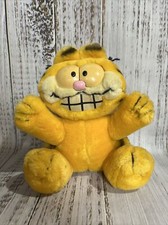 Vintage 1981 Garfield 7" Plush "Stuck On You" Window Cling Dakin Stuffed Toy