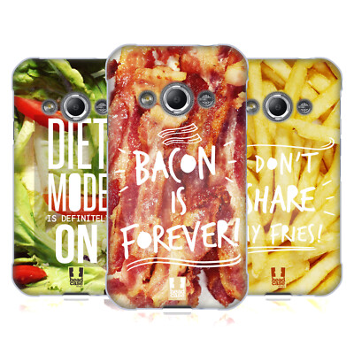 HEAD CASE DESIGNS FOODIE THOUGHTS SOFT GEL CASE FOR SAMSUNG PHONES 4
