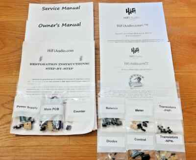TASCAM 112 MKI cassette deck restoration upgrade kit repair capacitor