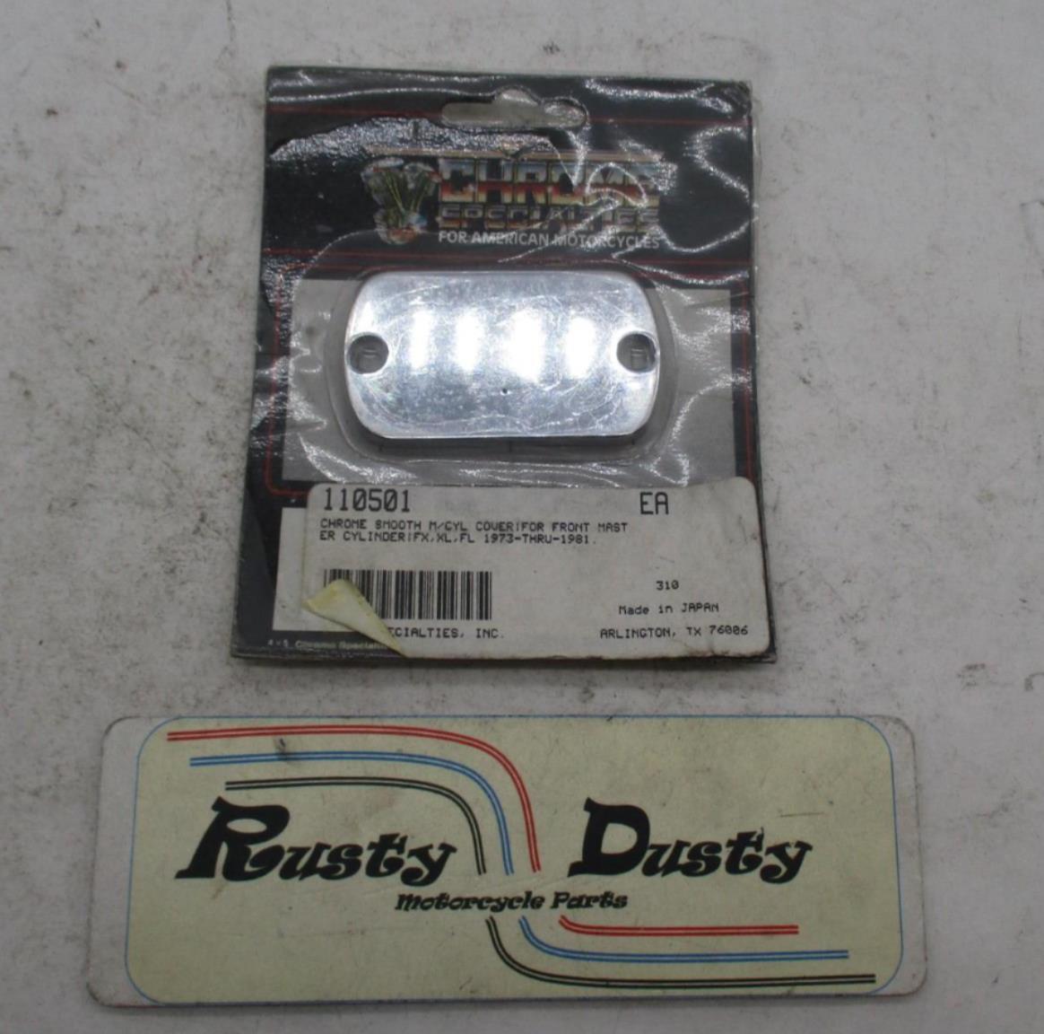 Harley Davidson Chrome Specialties Smooth Chrome Master Cylinder