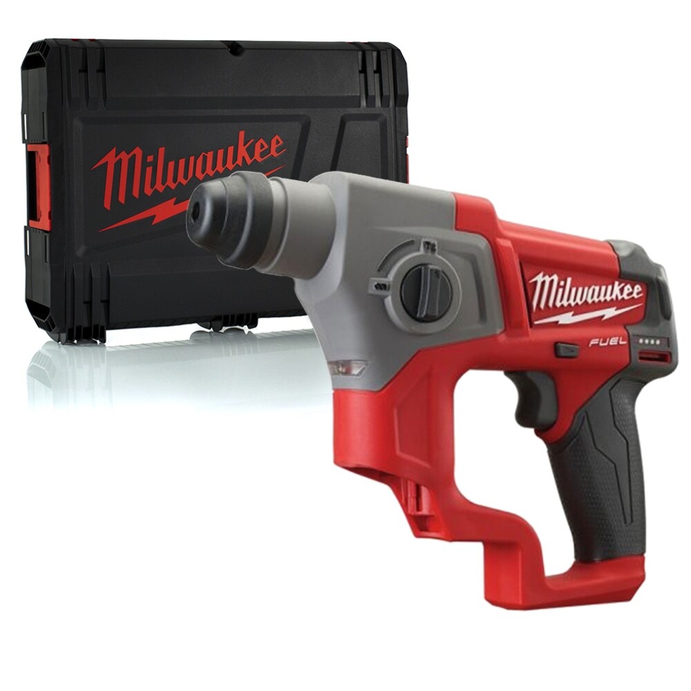 Milwaukee M12CH-X 12V Compact SDS Hammer Drill with Case (Body Only)
