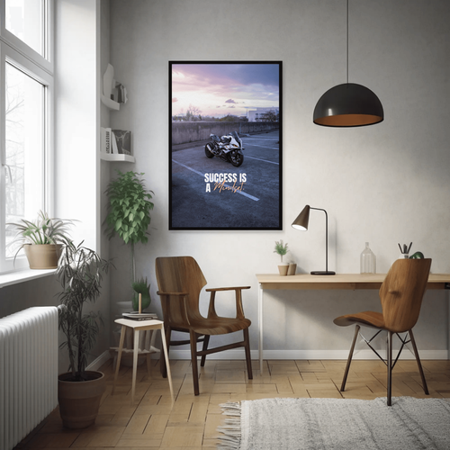 Motivational Poster BMW Inspired S1000RR Drag Spec Inspiring Text 007 - Picture 6 of 14