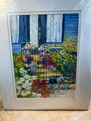 Lorraine D'drie Giclee ''Steps to Yesterday'' 2/200 dated 2011 Matted $198 COA