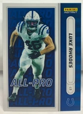 Luke Rhodes 2021 Panini Instant NFL All-Pro #AP28 - SP /212 - INDIANAPOLIS COLTS